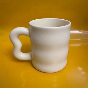 Modern Wavy Ceramic Mug